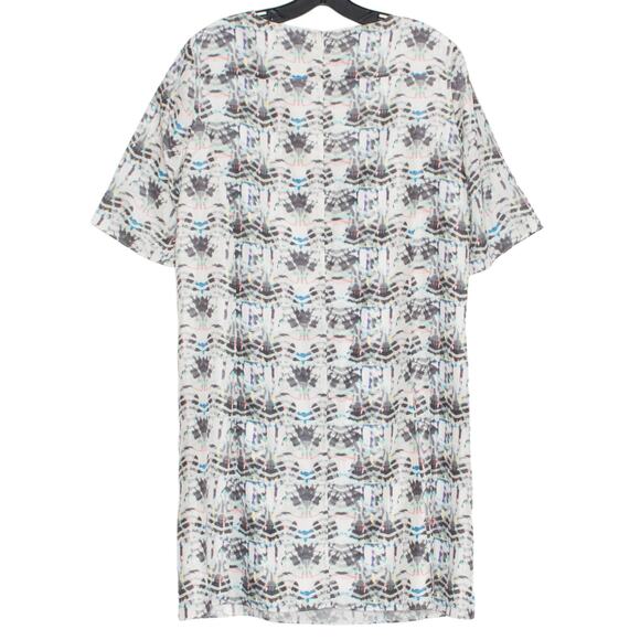 Theyskens Theory Dress Silk Shift Boho Minimalist Luxury Artsy Soft Grunge 10 - Picture 5 of 5